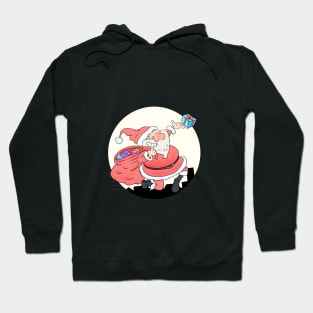 Cartoon Santa Claus Hoodie